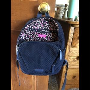Vera Bradley microfiber small backpack